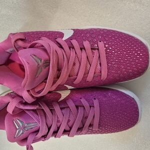  Nike Kobe 6 Protro Kay Yow Think Pink ,size 5-5.5y (gs).unisex